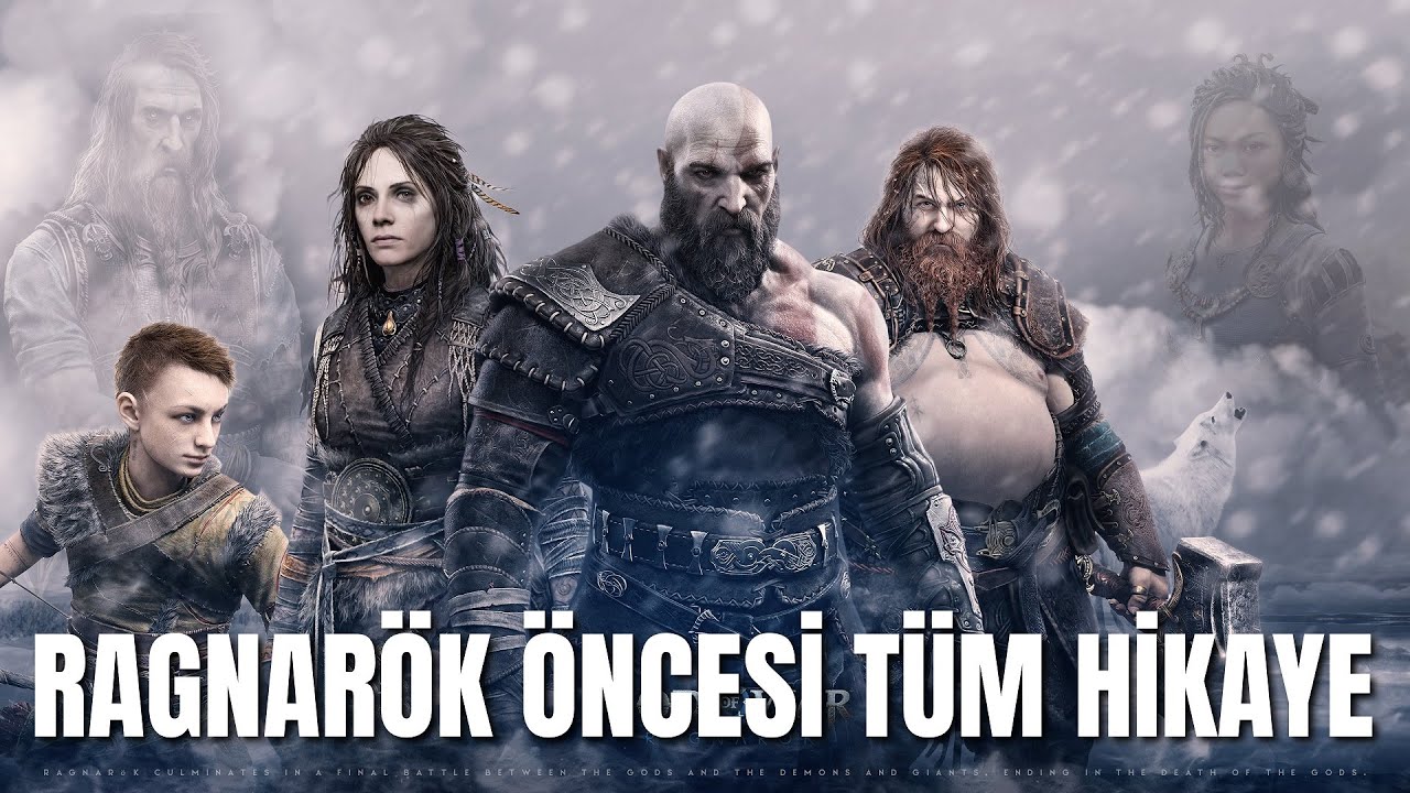 GOD OF WAR RAGNARÖK'A KADAR OLAN TÜM HİKAYE