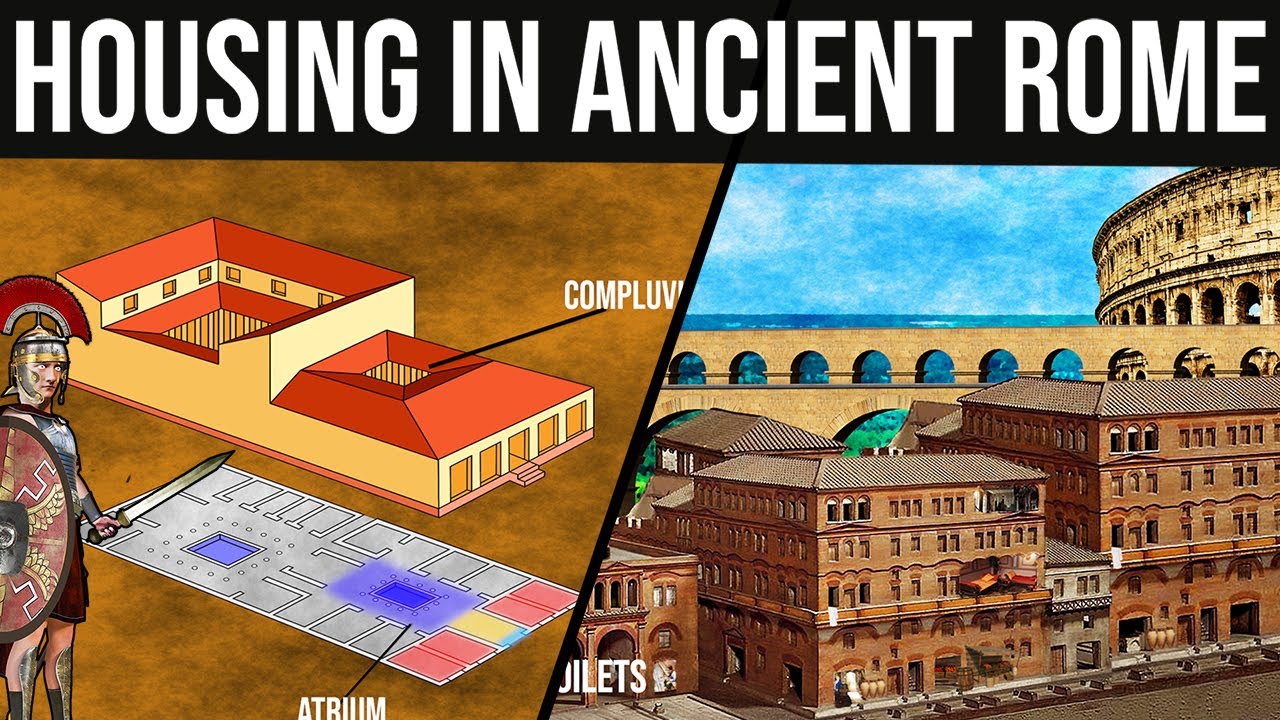 Housing and Houses in Ancient Rome - Domus, Insula, Villa