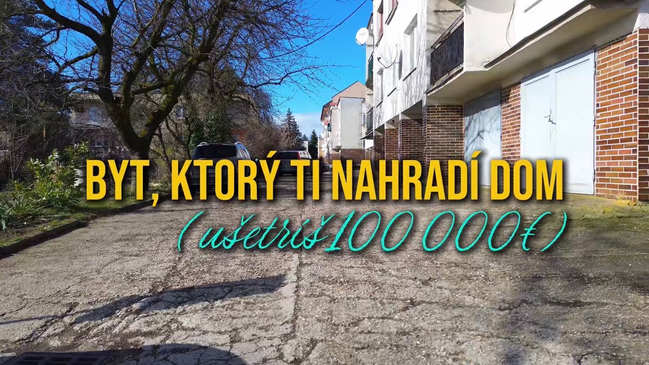  Ako ušetriť 100 000 € a zostať bývať v meste?