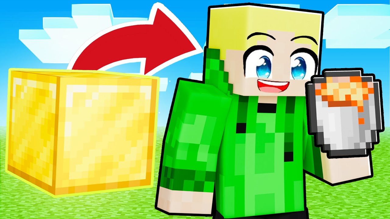 Minecraft, de MINDEN BLOCKOT meg lehet INNI VÖDÖRREL!!!