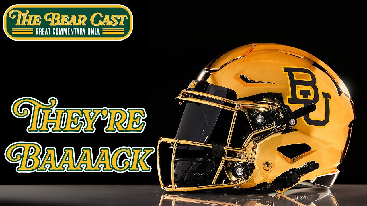Gold Chrome is BACK at Baylor! Helmet Release Reactions