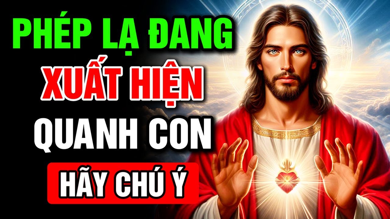 🔴 PHÉP LẠ ĐANG XUẤT HIỆN QUANH CON | Lời Chúa Hôm Nay | Cùng Nghe Lời Chúa Mỗi Ngày