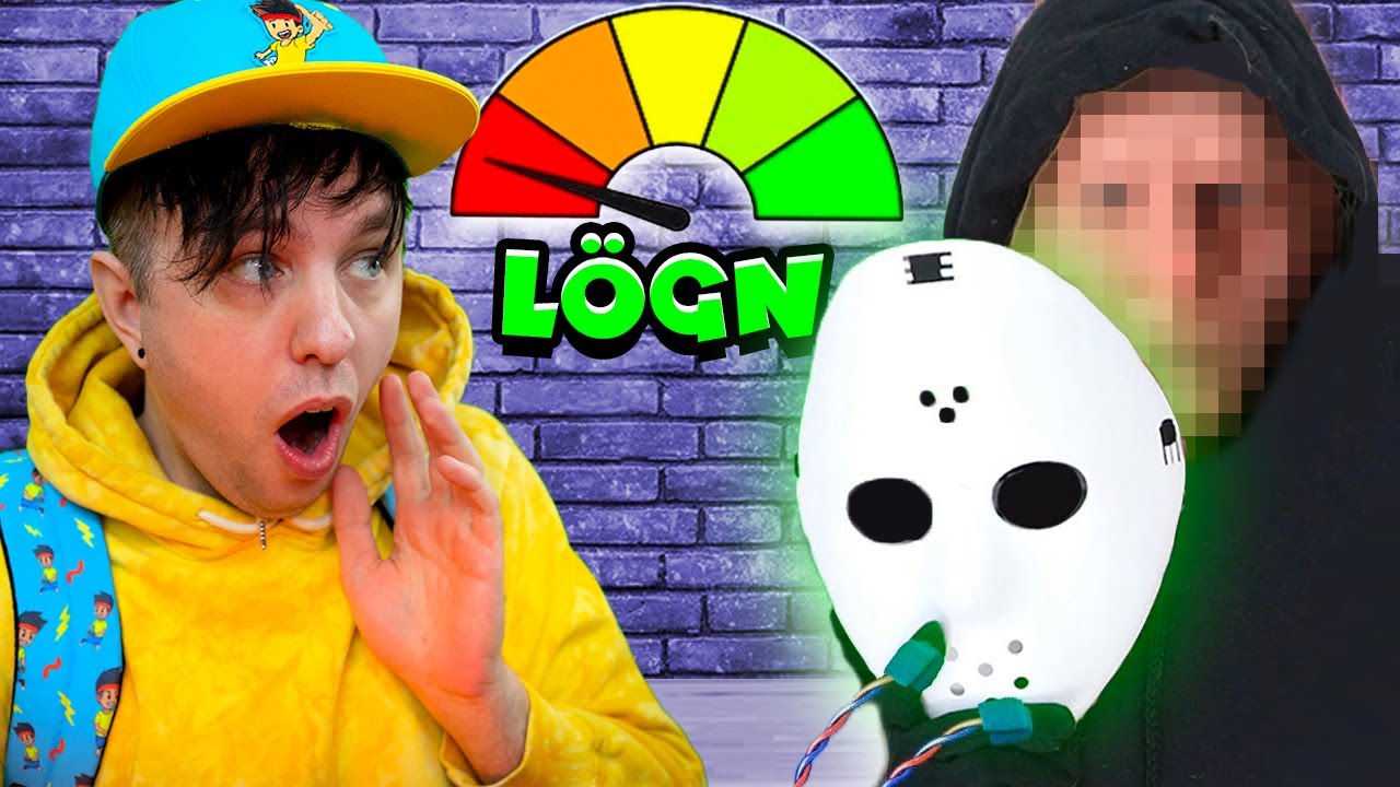 VEM FINNS BAKOM MASKEN? LÖGNDETEKTOR AVSLÖJAR...