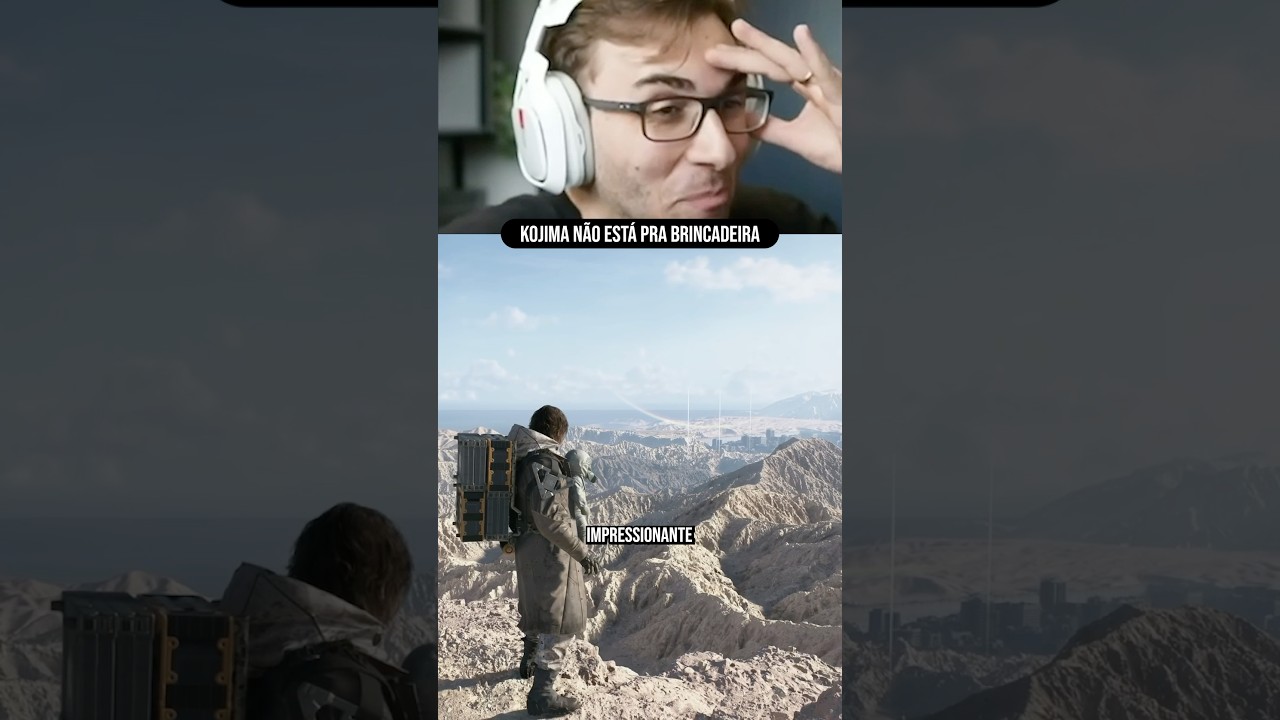 BRKsEDU reage ao novo jogo do Kojima #deathstranding2 #brksedu