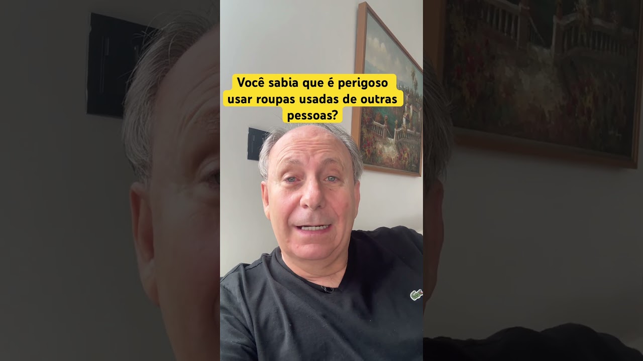 Voc&ecirc; sabia que &eacute; perigoso usar roupas usadas de outras pessoas?
