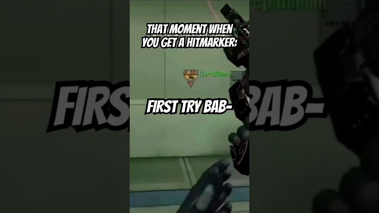 GETTING A HITMARKER SUCKS #gaming #funny