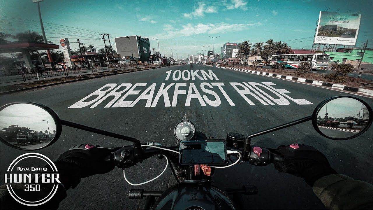 100KM Just for Breakfast? | Hunter 350 Morning Ride!