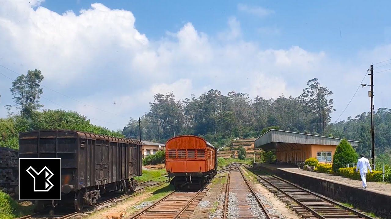 Ambewela Railway Station - Captivating Views from the Train - video 3