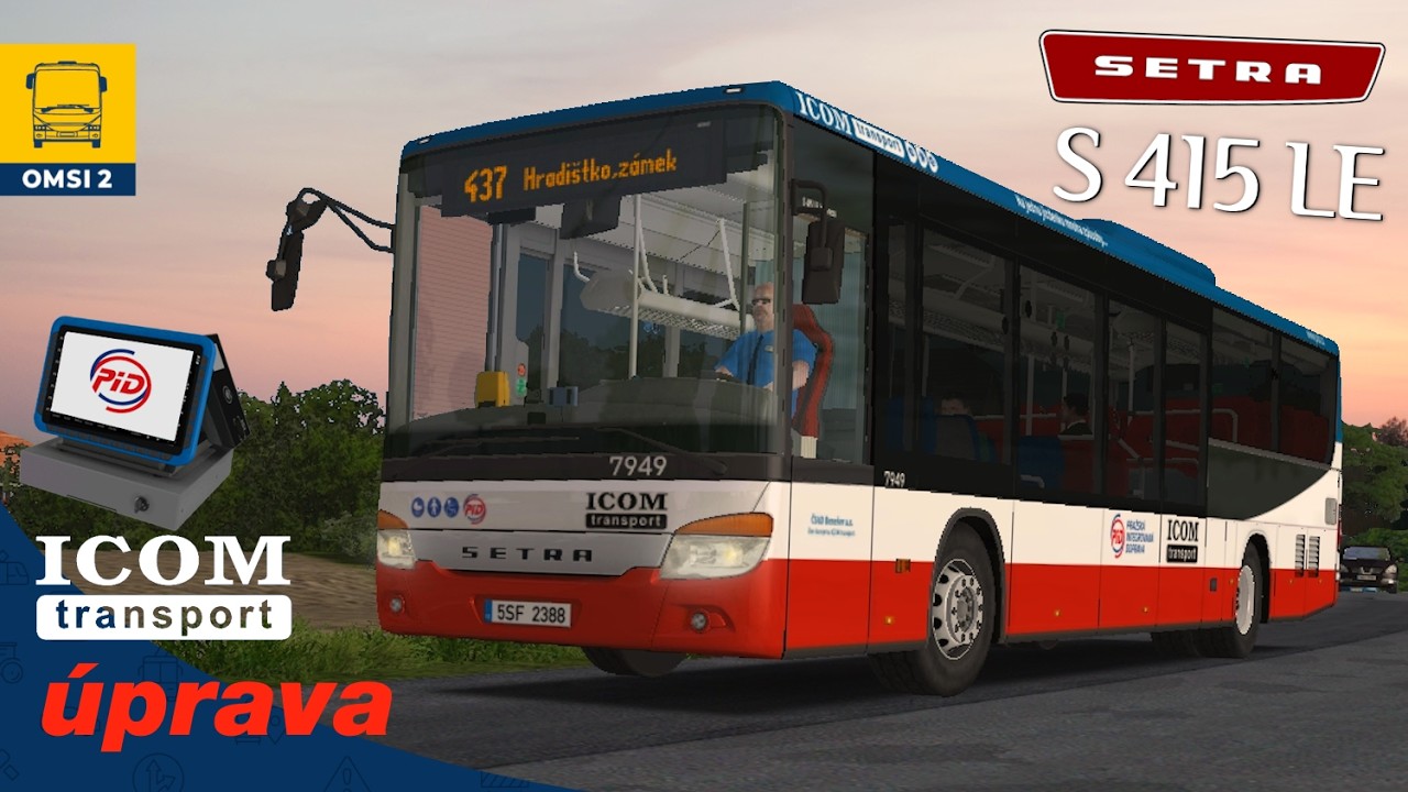 OMSI 2 #187 - PID úprava na Setru! Ranní 437, zastavuji všude jako taxík! 🚕