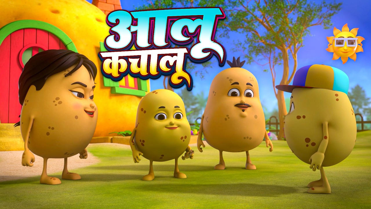 आलू कचालू |Aloo Kachaloo Beta Kahan Gaye They | Popular Hindi Baby Song | Baby Rhymes