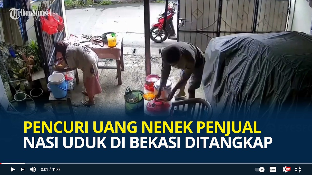 Pencuri Uang Nenek Penjual Nasi Uduk Ditangkap, Pelaku Ternyata Spesialis Incar Kaum Rentan