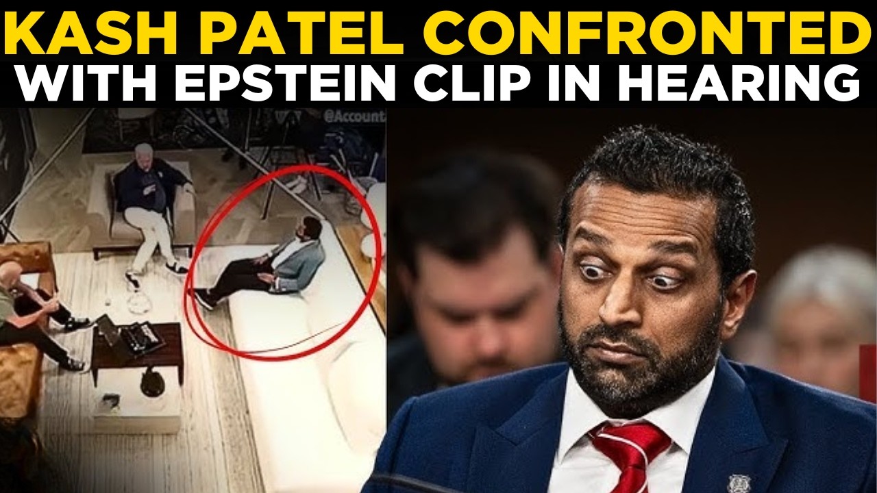 US NEWS LIVE: Kash Patel’s Epstein Video Played In Congress: Watch His Explosive Reaction|World News