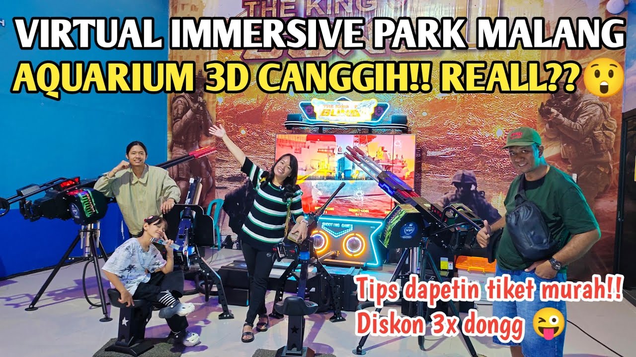 Review Virtual Immersive Park (VIP) Batu Malang &bull; Cara Dapat Tiket Diskon 3x Lipat ! 😁