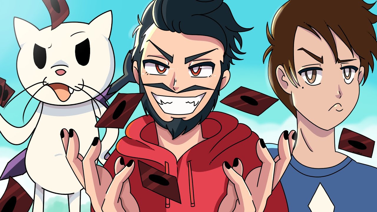 MONSTROS DE CARTINHA FT VIDA ANIMADA & HU3CAT (Desenho Animado em Portugues)