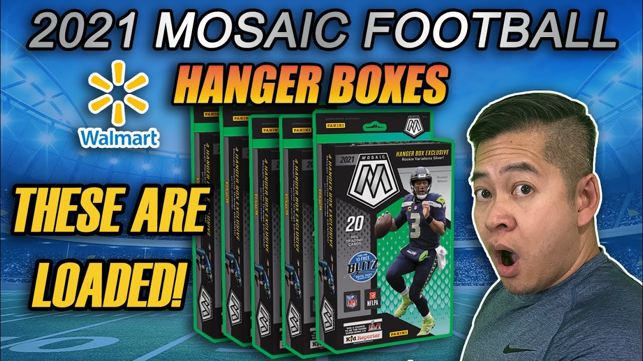 THESE ARE LOADED! - 2021 Mosaic Football Hanger Boxes (Walmart)