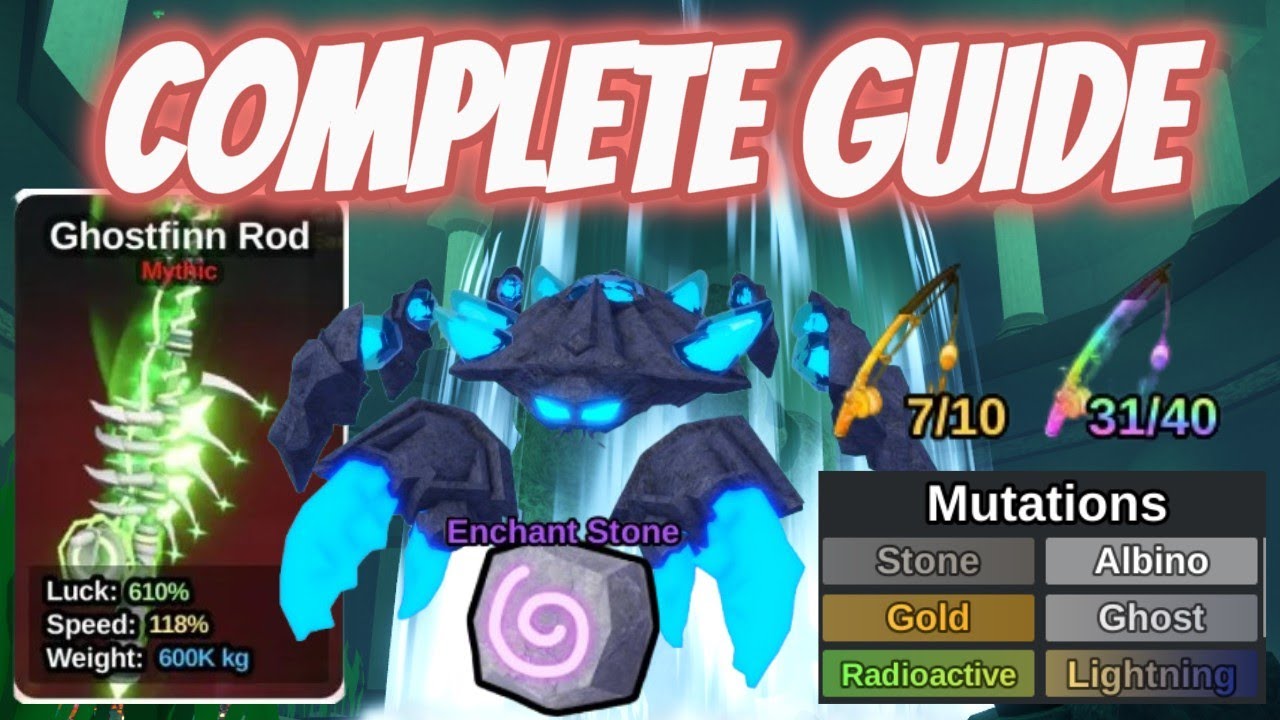 The COMPLETE Fish It Guide! 🎣 Rods, Bobbers, Enchants, Throws & Mutations (Roblox)