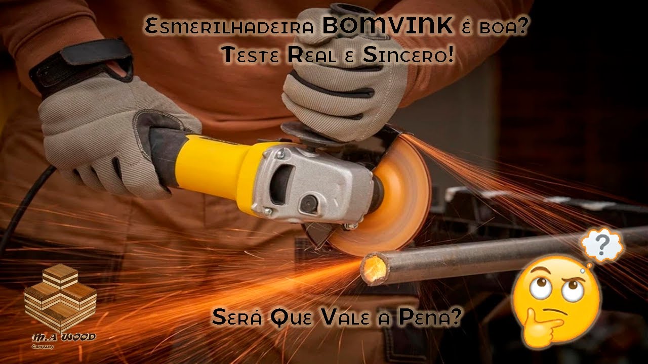 ESMERILHADEIRA BOMVINK É BOA? Teste Real e Sincero! (Vale a Pena?)