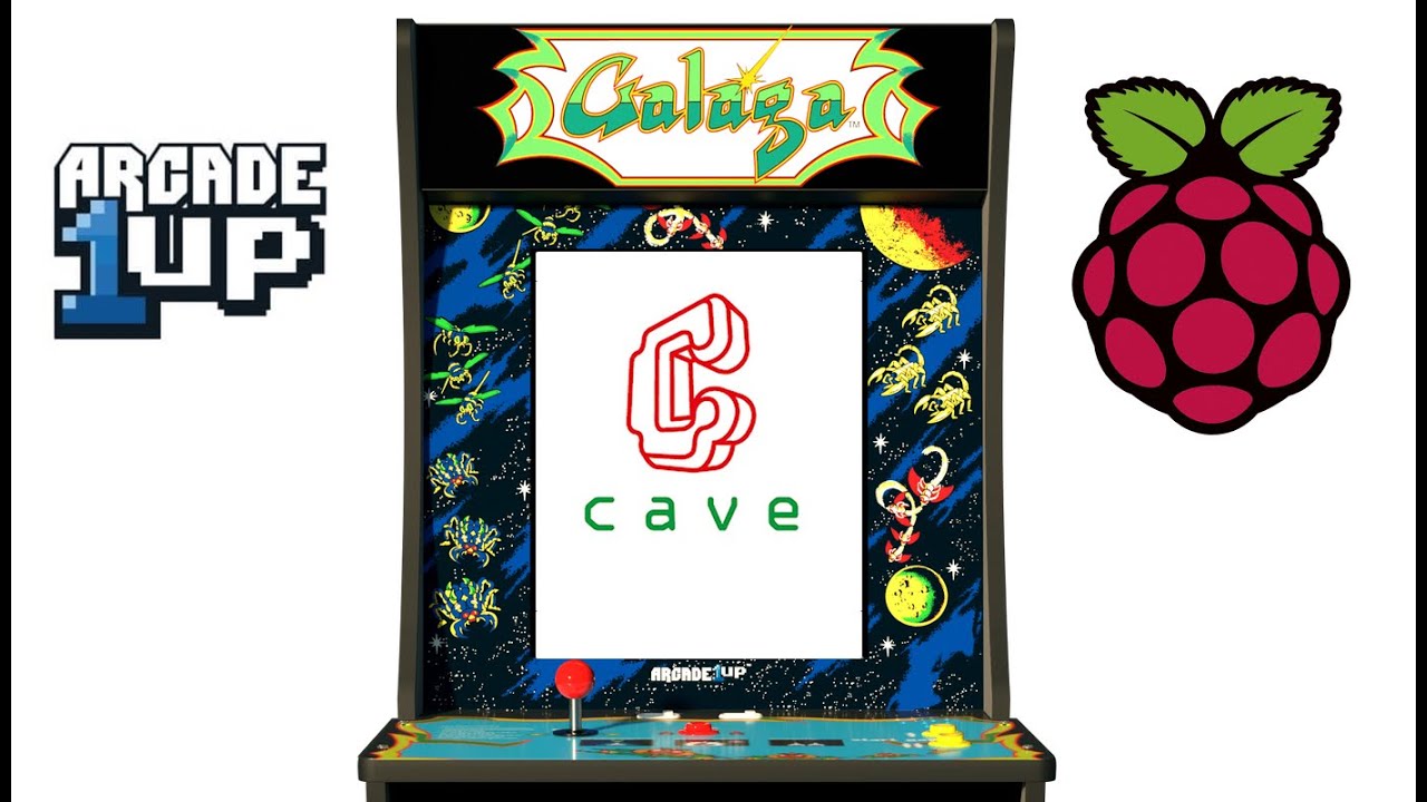 Arcade1Up Galaga Pi 4 Mod