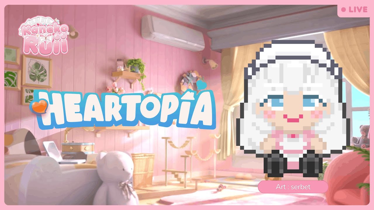 🩷 Vertical Live Stream | [Heartopia] Membangun Rumah #shorts