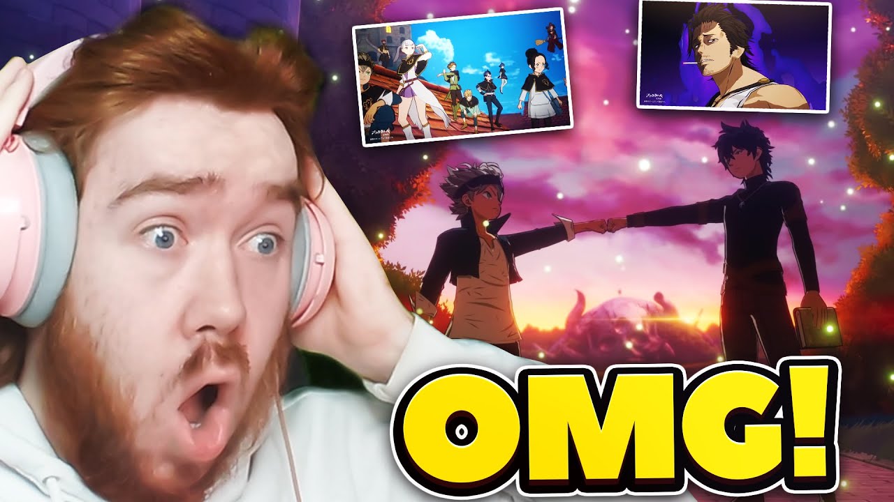 OMG!!! BLACK CLOVER 2022 GACHA GAME REACTION! DREAMS DO COME TRUE!