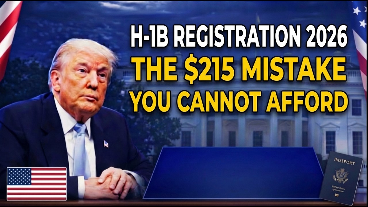 H 1B Registration 2026 The $215 Mistake You Cannot Afford | Immigration News Today