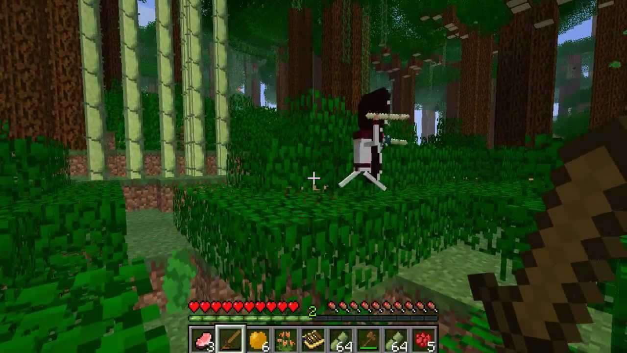 Minecraft Tropical Realm- .w\FlashTsunamiShark ep2:Volcano attack!