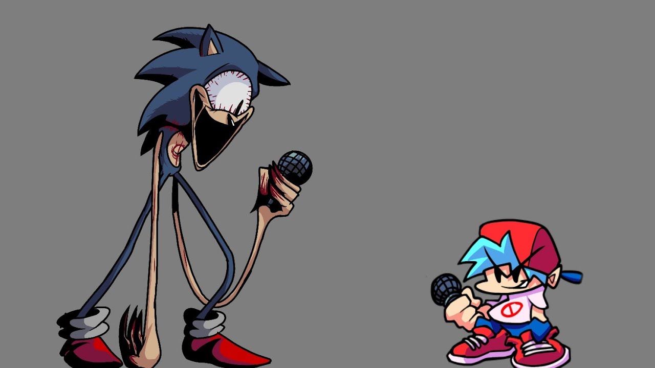 Some Sonic.exe Art Concept Mod idea (Remake)
