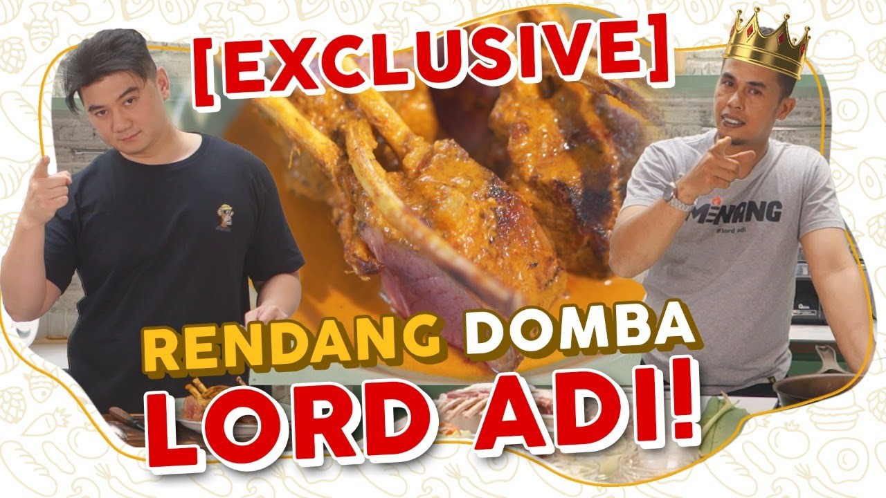 EXCLUSIVE! RENDANG DOMBA LORD ADI ❗❗