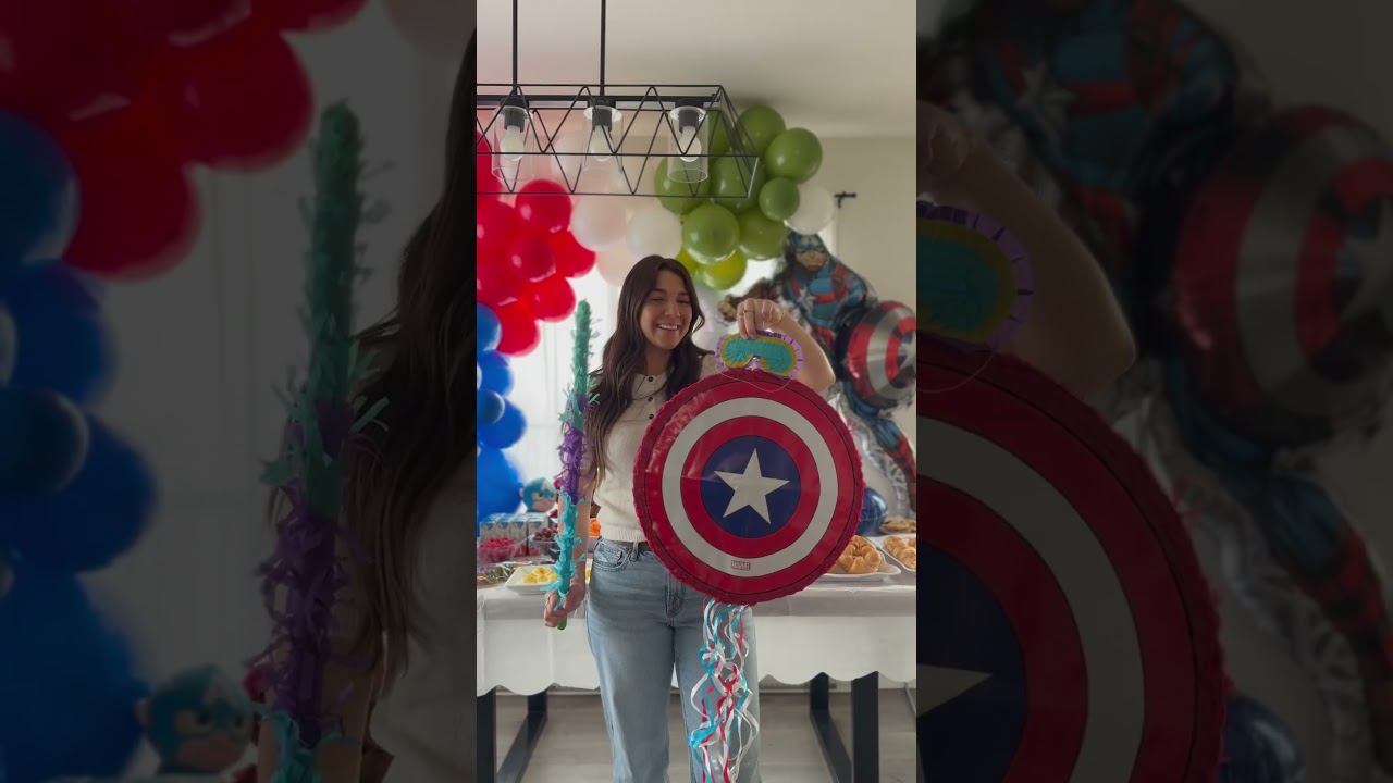 Party Expert - Avengers Pi&ntilde;ata &ndash; &ldquo;How to Fill a Pi&ntilde;ata&rdquo; Tutorial #pi&ntilde;ata #avengersparty #pi&ntilde;ataparty