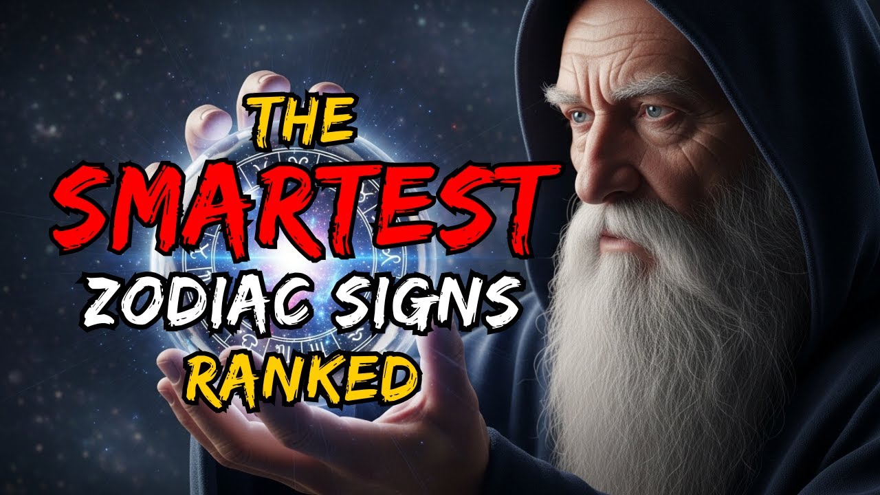 The Smartest Zodiac Signs Ranked - Who are the true masterminds of the zodiac? 🧠✨