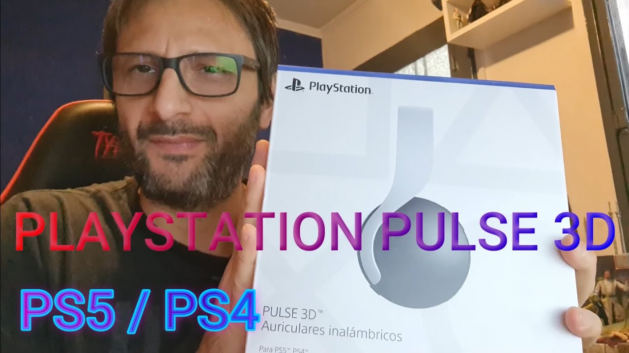 AURICULARES PLAYSTATION PULSE 3D PARA PS5 / PS4. UNBOXING Y REVIEW..