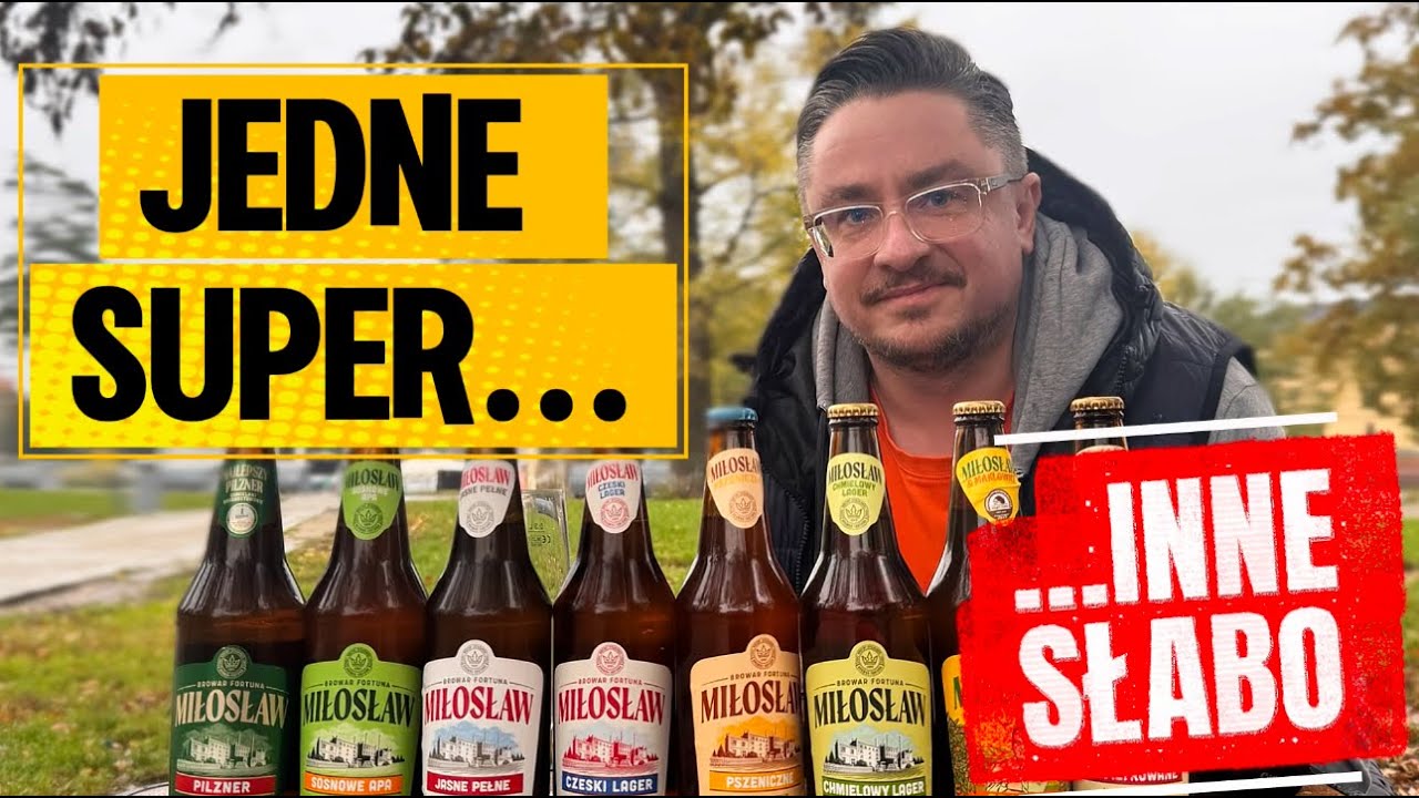Nie uwierzysz, które piwa Miłosław są naprawdę dobre.