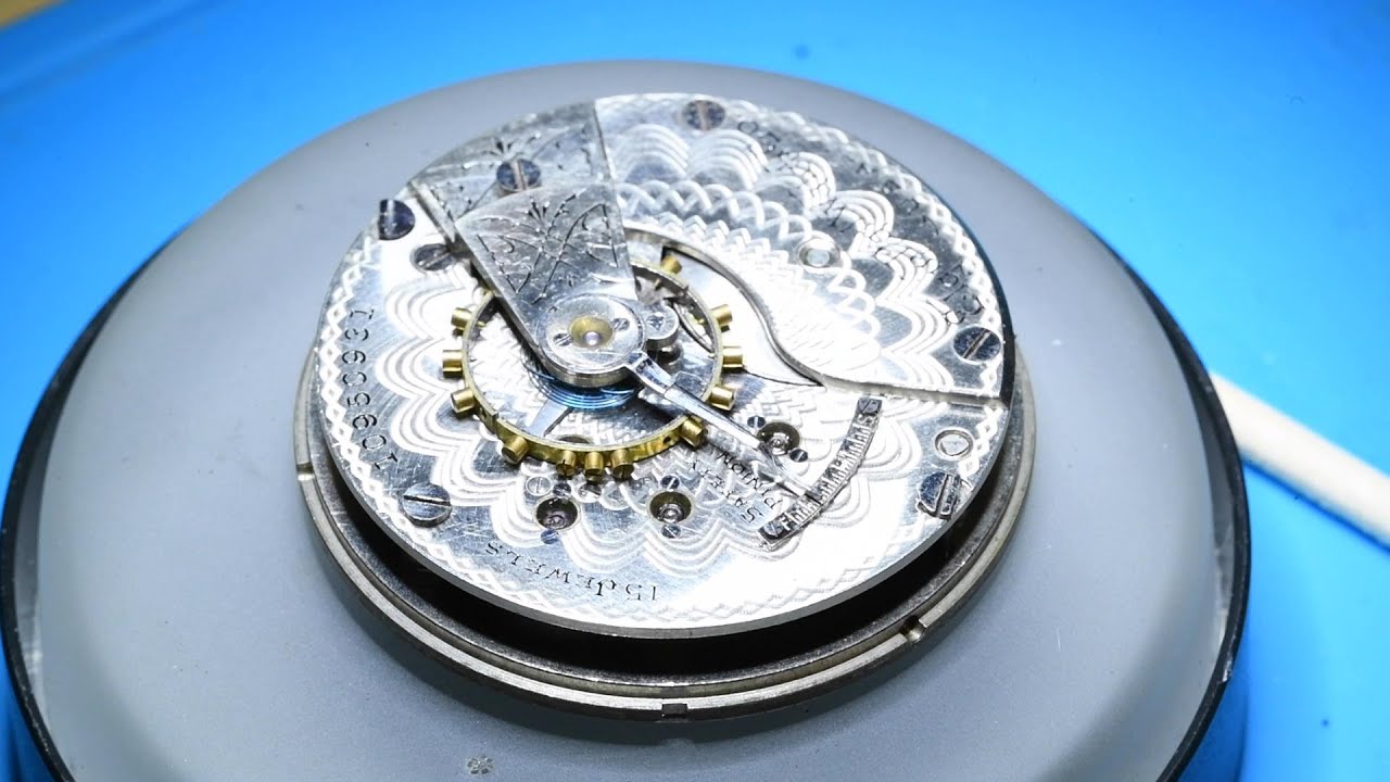 Service of 120 year old Elgin Pocket watch