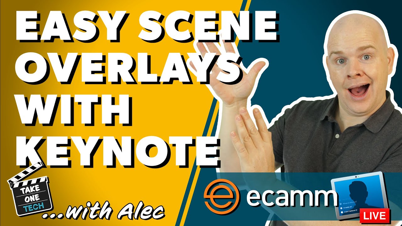 How to make great Scene Overlays in Keynote plus FREE STOCK IMAGE tip!