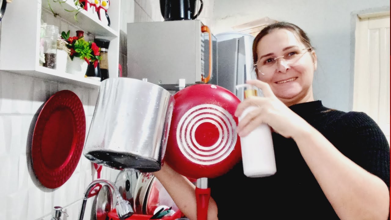 Pastinha para tirar manchas das panelas coloridas Inox  e alumínio