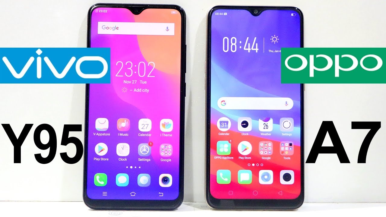 Vivo Y95 Vs Oppo A7 Speed Test