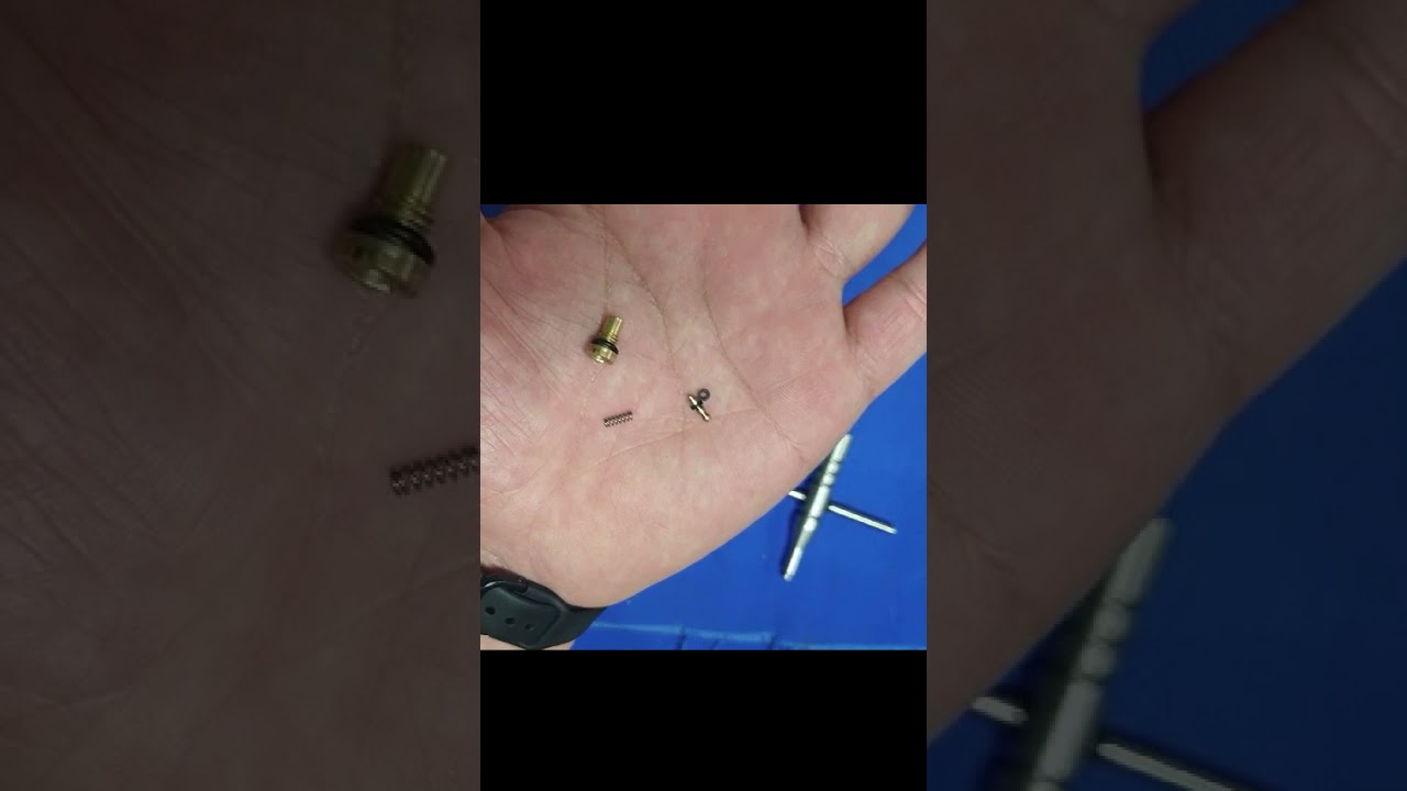 가스주입구 원리 및 오링 넣기