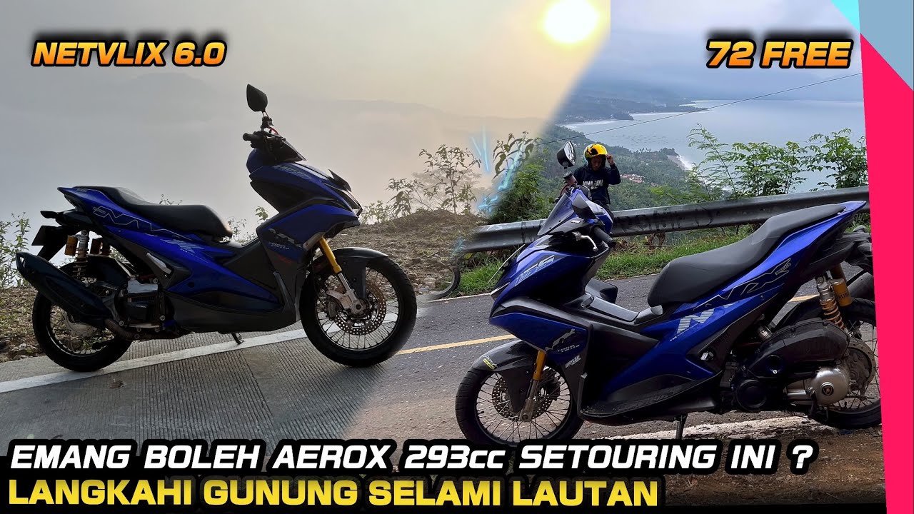 AEROX BORE UP STROKE UP 293cc DOANG MASA GAK TOURING ? 😂