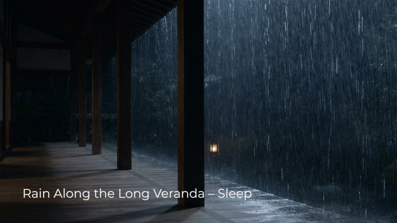 Rain Along the Long Veranda – Sleep