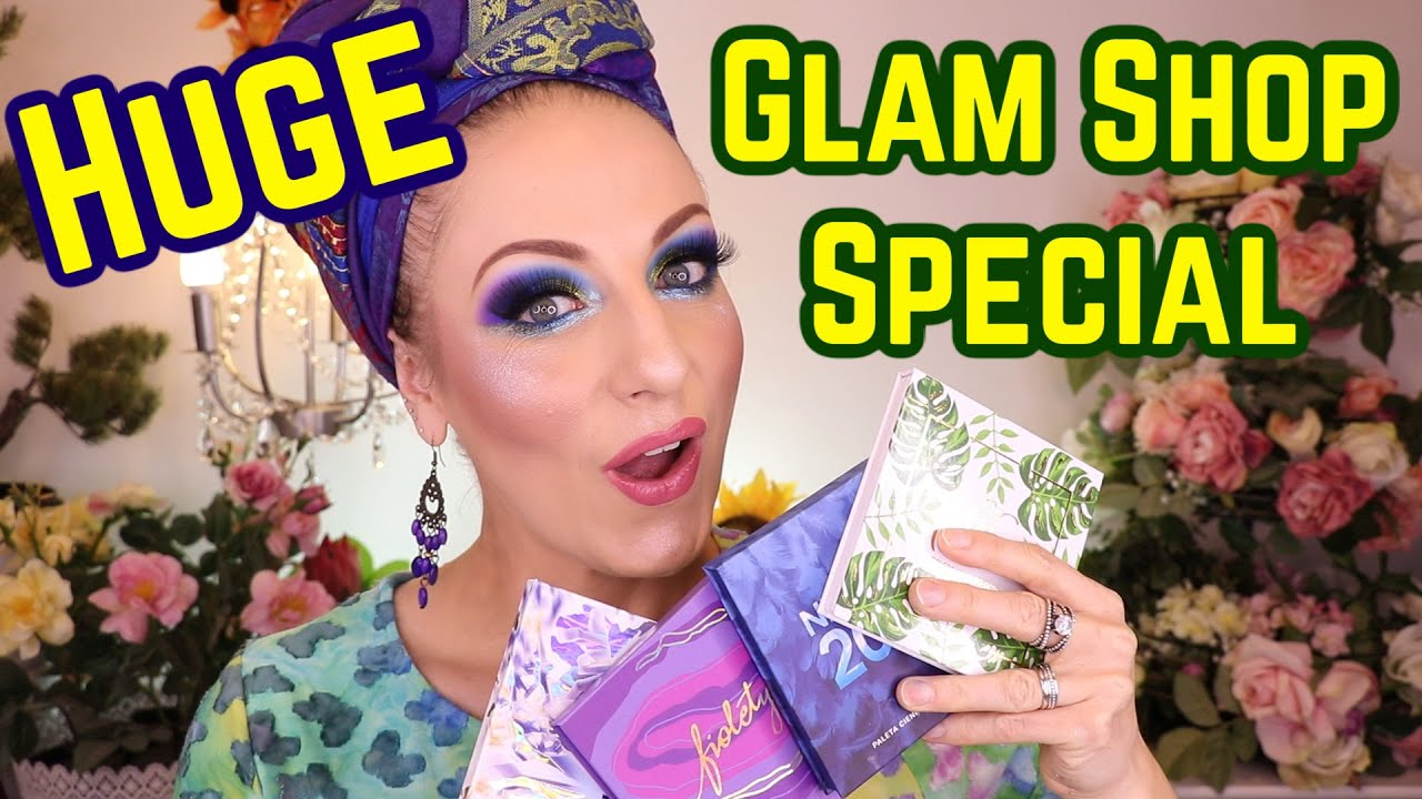 First time trying Glam Shop Poland & Executing a Highlighter Palette 😂