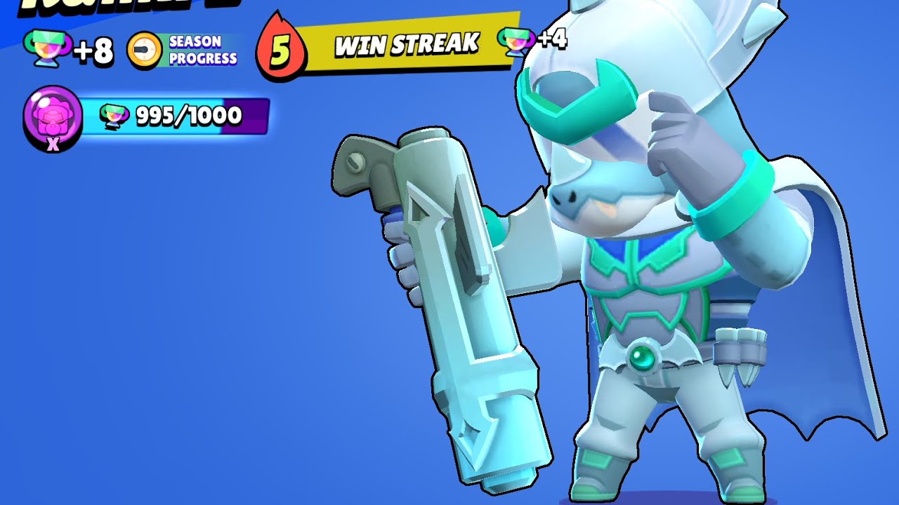 Pushing pierce to 1000 trophies in BrawlStars