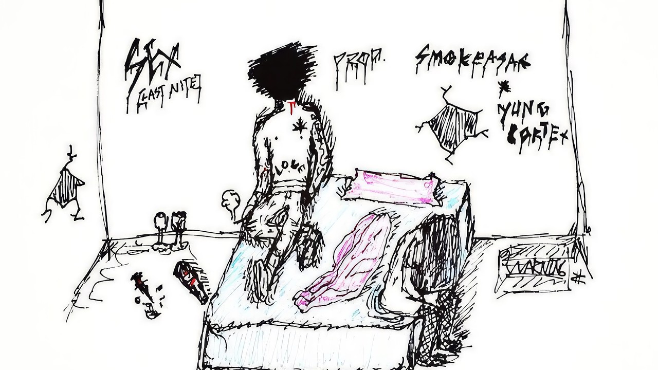 Lil Peep - sex [ostatnia noc] (Lyric Video)