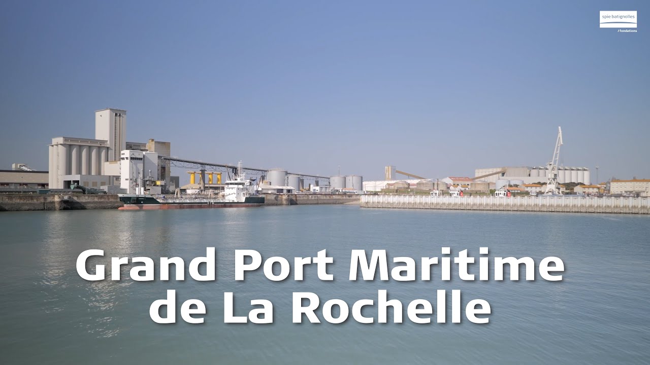 Confortement de quai au port de La Rochelle