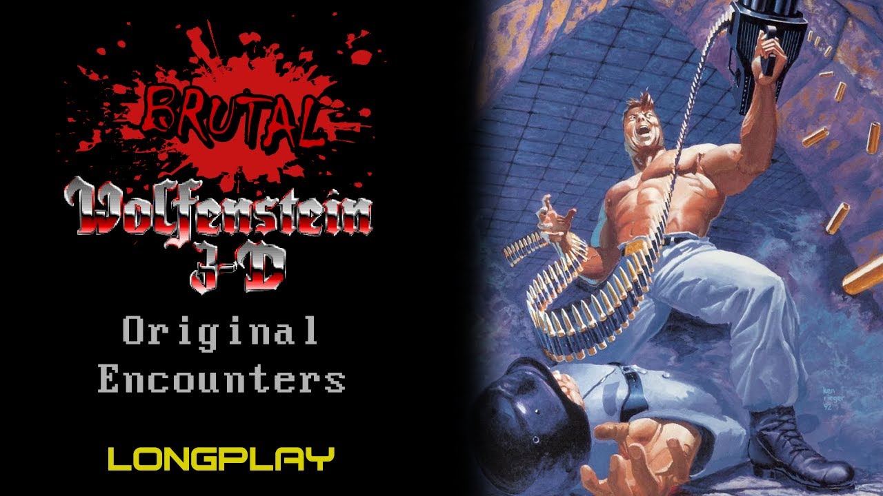 Brutal Wolfenstein 3-D (Original Encounters) -ÜBER Difficulty-