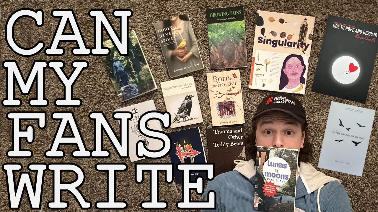 12 Fans Sent Me Their Published Poetry Books: How Good Are They?