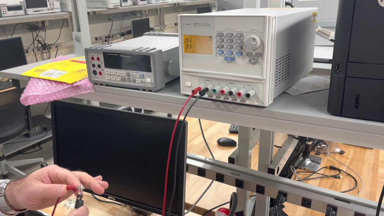 Intro to Dc power supply Multimeter Breadboard