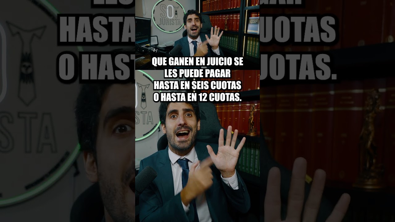 🚨 REFORMA LABORAL  2026🚨Inconstitucionalidad del pago en cuotas al Trabajador Art 56 27802 (277 LCT)