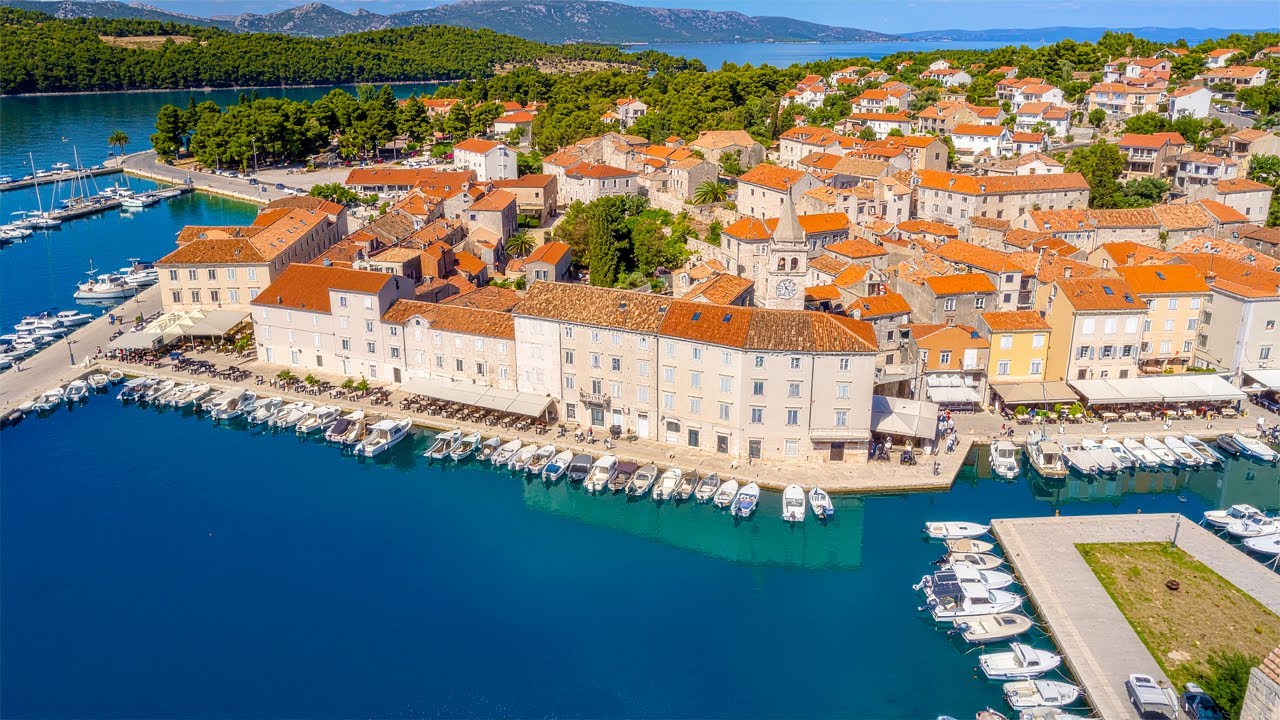 No Stress on Cres Croatia 4K Walking Tour 2025