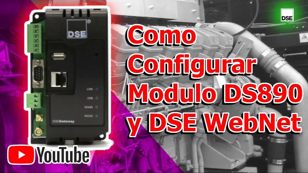 Como configurar modulo DS890 y DSEWebNet
