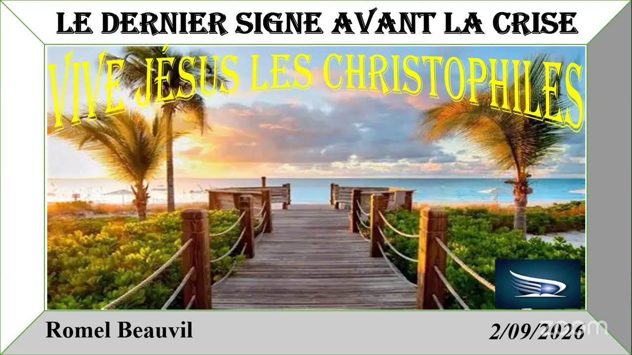 Le dernier signe avant la crise Par: Romel Beauvil